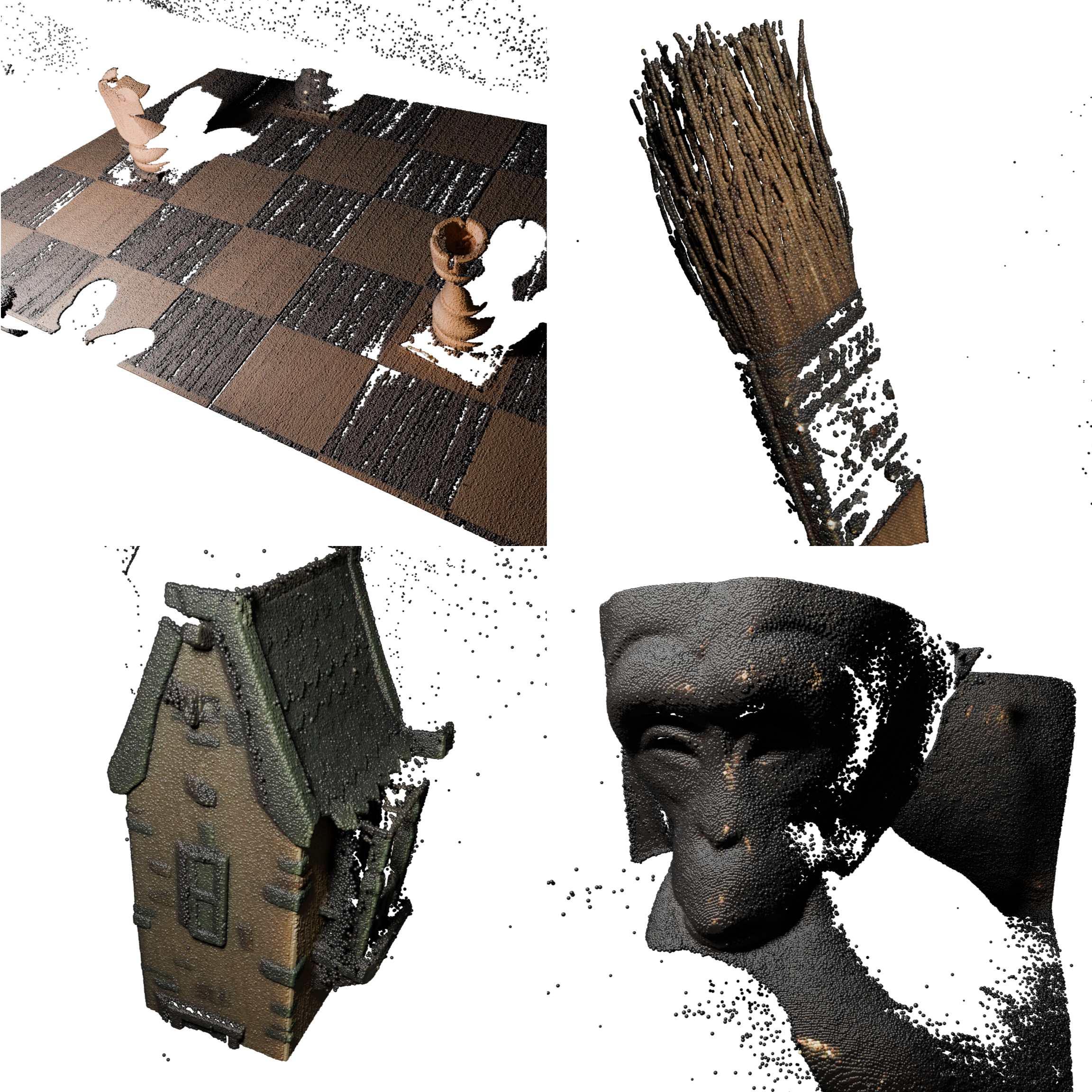 Four Results of LookUp3D.